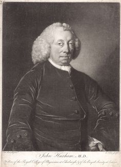 Джон Хаксхем (1672-1768) - английский хирург, занимавшийся изучением лихорадки и получивший в 1755 году высшую награду Королевского общества Великобритании, медаль Копли, за свой вклад в медицину. Первым в Англии поставил диагноз "грипп" и 