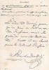 Факсимиле письма императора Николая I к графу Бенкендорфу (его автограф внизу). Les mystères de la Russie... Париж, 1845