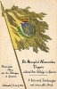 Знамя частей герцогства Нассау Великой армии Наполеона, принимавших участие в Испанской кампании. Коллекция Роберта фон Арнольди. Германия, 1911-29