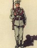 Солдат австрийской пехоты в 1936 году (из популярной в нацистской Германии работы Мартина Лезиуса Das Ehrenkleid des Soldaten... Берлин. 1936 год)