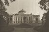 Останкино. Дворец со стороны сада. Лист 175 из альбома "Москва" ("Moskau"), Берлин, 1928 год