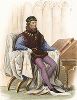 Рене Добрый (1409-1480) - герцог Анжуйский. Лист из серии Le Plutarque francais..., Париж, 1844-47 гг. 