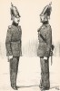 Солдат шведского егерского полка Värmland в униформе образца 1845-59 гг. Svenska arméns munderingar 1680-1905. Стокгольм, 1911