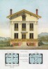 Каменный дом а-ля шале с резной деревянной балюстрадой (из популярного у парижских архитекторов 1880-х Nouvelles maisons de campagne...)