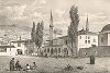 Мечеть ханского дворца в Бахчисарае 17 августа 1837 года (из Voyage dans la Russie Méridionale et la Crimée... Париж. 1848 год (лист 37))