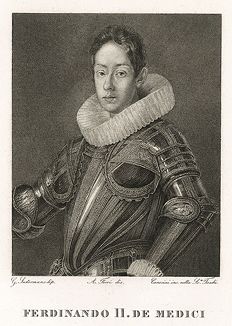 Фердинанд II Медичи (1610-1670) - великий герцог Тосканский. 