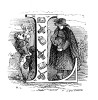 Инициал (буквица) L, предваряющий сорок восьмую главу «Истории императора Наполеона» Лорана де л’Ардеша о начале кампании 1814 года. Париж, 1840