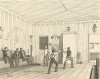 Фехтовальная зала в заведении Г. Давлуи, у Александринского театра (Русский художественный листок. № 6 за 1852 год)