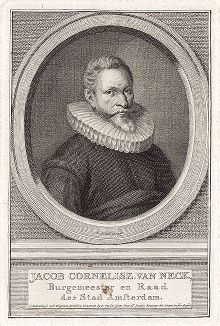 Якоб Корнелисзон ван Нек (1564-1638) - бургомистр Амстердама. 
