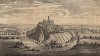 Вид с юго-запада на город Дарем, столицу одноимённого графства (Англия) (из A New Display Of The Beauties Of England... Лондон. 1776 г. Том 2. Лист 166)