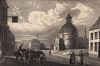 Церковь в Ватерлоо (литография с рисунка, выполненного под руководством генерала Анри Жомини во время прогулки по Ватерлоо 1 сентября 1842 года. Брюссель. 1846 год)