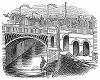 Железный мост через реку Ируэлл, осуществляющий железнодорожный сообщение между английскими городами Манчестер и Лидс, расположенными в графствах Большой Манчестер и Йоркшир соответственно (The Illustrated London News №106 от 11/05/1844 г.)