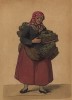 Гамбургские уличные торговцы 1810-х гг. Торговцы фруктами и ягодами. "Черника!"
