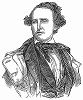 Капитан Техасских рейнджеров Сэмюэл Гамильтон Уолкер (1817 -- 1847) -- участник Американо--мексиканской войны, автор идеи производства револьверов нового типа на заводе Сэмюэля Кольта (The Illustrated London News №298 от 15/01/1848 г.)