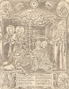 Поклонение царей. Д.А.Ровинский. Русские народные картинки, л.526. Санкт-Петербург, 1881