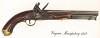 Однозарядный пистолет США Virginia Manufactory 1812 г. Лист 33 из "A Pictorial History of U.S. Single Shot Martial Pistols", Нью-Йорк, 1957 год