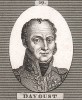 Луи-Николя Даву (1770-1823 г.), маршал Франции. Отличавшийся необычайной жестокостью и твердостью, граничащей с предельной, Даву получил прозвище "железный маршал".