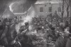 Атака русской пехоты в сражении при Ла-Ротьере 1 февраля 1814 г. Илл. Рихарда Кнотеля. Die Deutschen Befreiungskriege 1806-1815. Берлин, 1901 