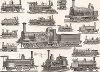 Различные виды локомотивов.