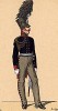 1811-13 гг. Штаб-офицер прусской пехоты. Коллекция Роберта фон Арнольди. Германия, 1911-29