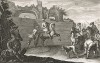 Пассада (нем. Passaden, фр. les passades) – упражнение для выездки боевых лошадей. Гравюра по рисунку знаменитого немецкого художника-анималиста Иоганна Элиаса Ридингера. Аугсбург, 1722