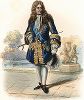 Филипп II, герцог Орлеанский (1674 -1723) - регент Франции при Людовике XV. Лист из серии Le Plutarque francais..., Париж, 1844-47 гг. 