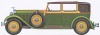 Автомобиль Isotta-Fraschini (Type 8-A), модель 1929 года. Из американского альбома Old cars 60-х гг. XX в.