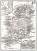 Топографическая карта Ирландии 1927 года. 