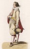 Парадный костюм голландского дворянина XVII века (лист 113 работы Жоржа Дюплесси "Исторический костюм XVI -- XVIII веков", роскошно изданной в Париже в 1867 году)