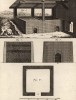 Кузнечный цех. Обжиг руды в печи Форденберга (Ивердонская энциклопедия. Том V. Швейцария, 1777 год)