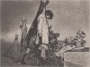 Также неизвестно (Tampoco). Лист 36 из серии офортов знаменитого художника и гравёра Франсиско Гойи "Бедствия войны" (Los Desastres de la Guerra). Представленные листы напечатаны в Мадриде с оригинальных досок около 1900 года.