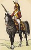 1808-11 гг. Кавалерист 9-го "испанского" драгунского полка французской армии. Коллекция Роберта фон Арнольди. Германия, 1911-28