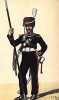 Казак. Гвардейский казачий эскадрон короля Пруссии был создан 13 февраля 1813 г. из нижних чинов и офицеров, отозванных из полка конной гвардии, Гвардейского уланского эскадрона и других частей. Коллекция Роберта фон Арнольди. Германия, 1911-29