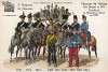 1788-1914 гг. Мундиры и знамена 5-го полка конных егерей французской армии, сформированного в 1675 г. и сражавшегося под Цюрихом, при Гогенлиндене, Аустерлице и Фридланде. Коллекция Роберта фон Арнольди. Германия, 1911-29