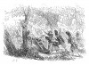 Сражение при Ганау (Ханау) 30-31 октября 1813 г. Австрийско-баварский корпус безуспешно пытается преградить на подходе к Рейну путь отступления французской армии, разбитой под Лейпцигом. Histoire de l’empereur Napoléon, Париж, 1840