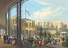 Вокзал в Павловске. Vues pittoresques des palais et jardins imperiaux aux environs de St. Petersbourg, л. 22, Санкт-Петербург, 1845