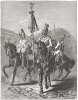 Кавалеристы прусской конной гвардии в 1860-е гг. Preussens Heer, стр.71. Берлин, 1876
