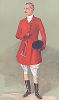 Чарльз Генри Фитцрой (1867–1958) -  4-й лорд Саутгемптон, в охотничьем костюме. Карикатура из знаменитого британского журнала Vanity Fair. Лондон, 1907