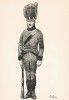 Солдат шведского егерского батальона Värmland в униформе образца 1807-17 гг. Svenska arméns munderingar 1680-1905. Стокгольм, 1911