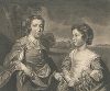 Джон (1750-1764) и Джозеф (1744-1786)  Гулстоны, эсквайры, в детстве. Меццо-тинто Валентина Грина, придворного гравера Георга III.