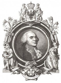 Фридрих Вильгельм II (1744-97), король Пруссии (с 1786), племянник Фридриха II Великого. Preussens Heer, стр.51. Берлин, 1876
