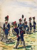 1812 г. Батарея полевой артиллерии армии королевства Бавария. Коллекция Роберта фон Арнольди. Германия, 1911-29