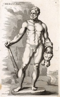 Геркулес со шкурой Немейского льва.