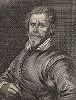 Хендрик де Кейсер (1565 -- 1621 гг.) -- голландский скульптор и архитектор. Гравюра Яна Мейссенса. 