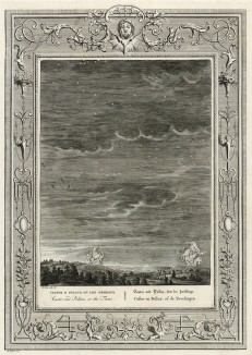 Кастор и Полидевк (лист известной работы "Храм муз", изданной в Амстердаме в 1733 году)