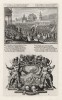 1. Войско израильтян под Дофаимом 2. Прокажённые в сирийском военном стане (из Biblisches Engel- und Kunstwerk -- шедевра германского барокко. Гравировал неподражаемый Иоганн Ульрих Краусс в Аугсбурге в 1700 году)