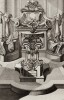 Купель в католической или протестантской церкви эпохи pококо. Johann Jacob Schueblers Beylag zur Ersten Ausgab seines vorhabenden Wercks. Нюрнберг, 1730
