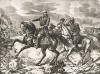 Русско-турецкая война 1877-78 гг. Генерал-адъютант И.В.Гурко (1828-91) на поле боя. Москва, 1877