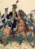 1808-14 гг. Майор 1-го польского полка легкой кавалерии Великой армии Наполеона. Коллекция Роберта фон Арнольди. Германия, 1911-29