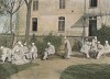 Лазарет военной академии Сен-Сир. L'Album militaire. Livraison №13. École spéciale militaire de Saint-Cyr. Service interieur. Париж, 1890
